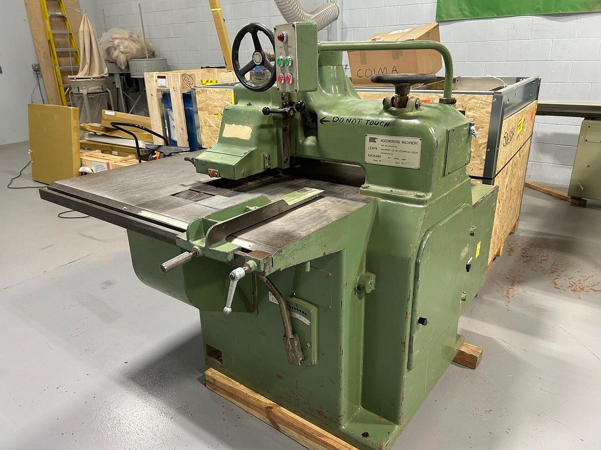 Used IMC Straight line rip saw