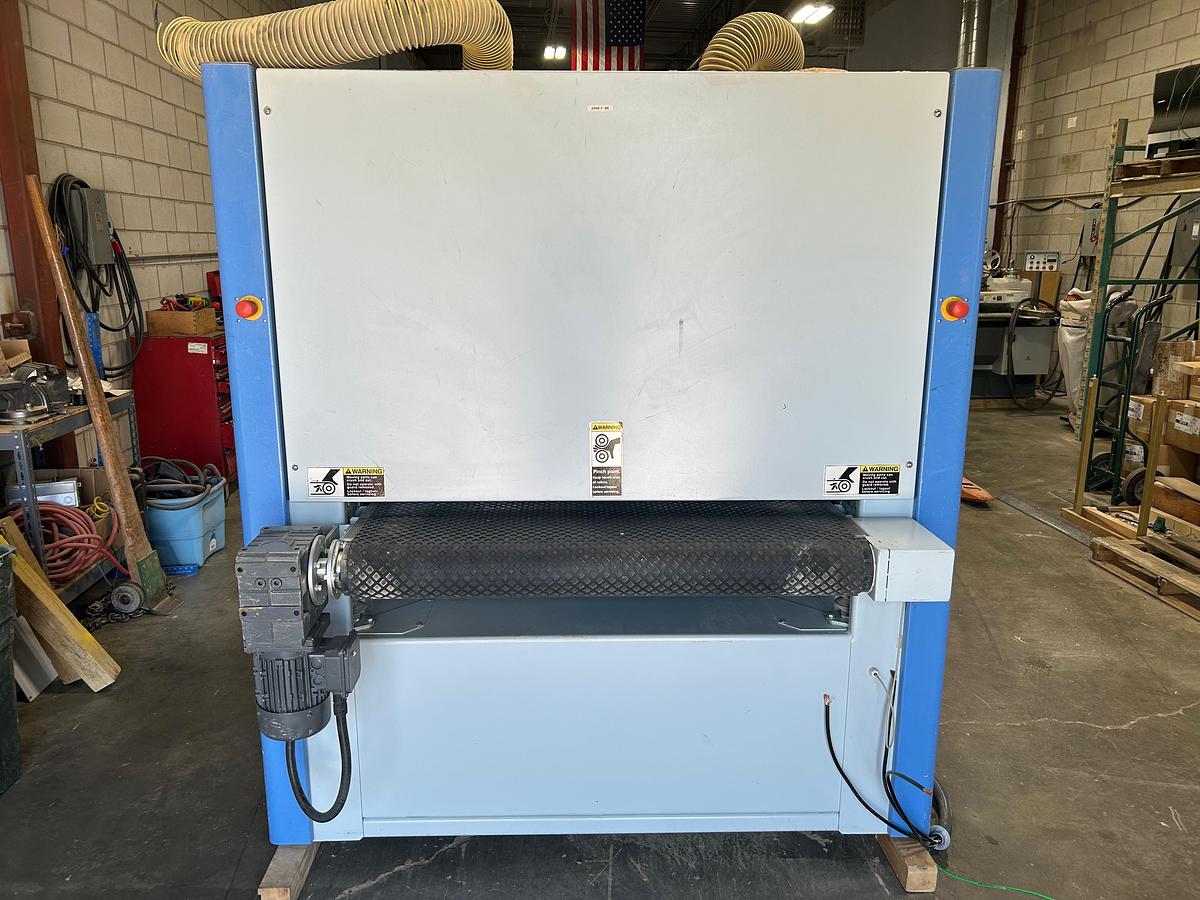 Used Butfering SWT124RC 43" wide belt sander
