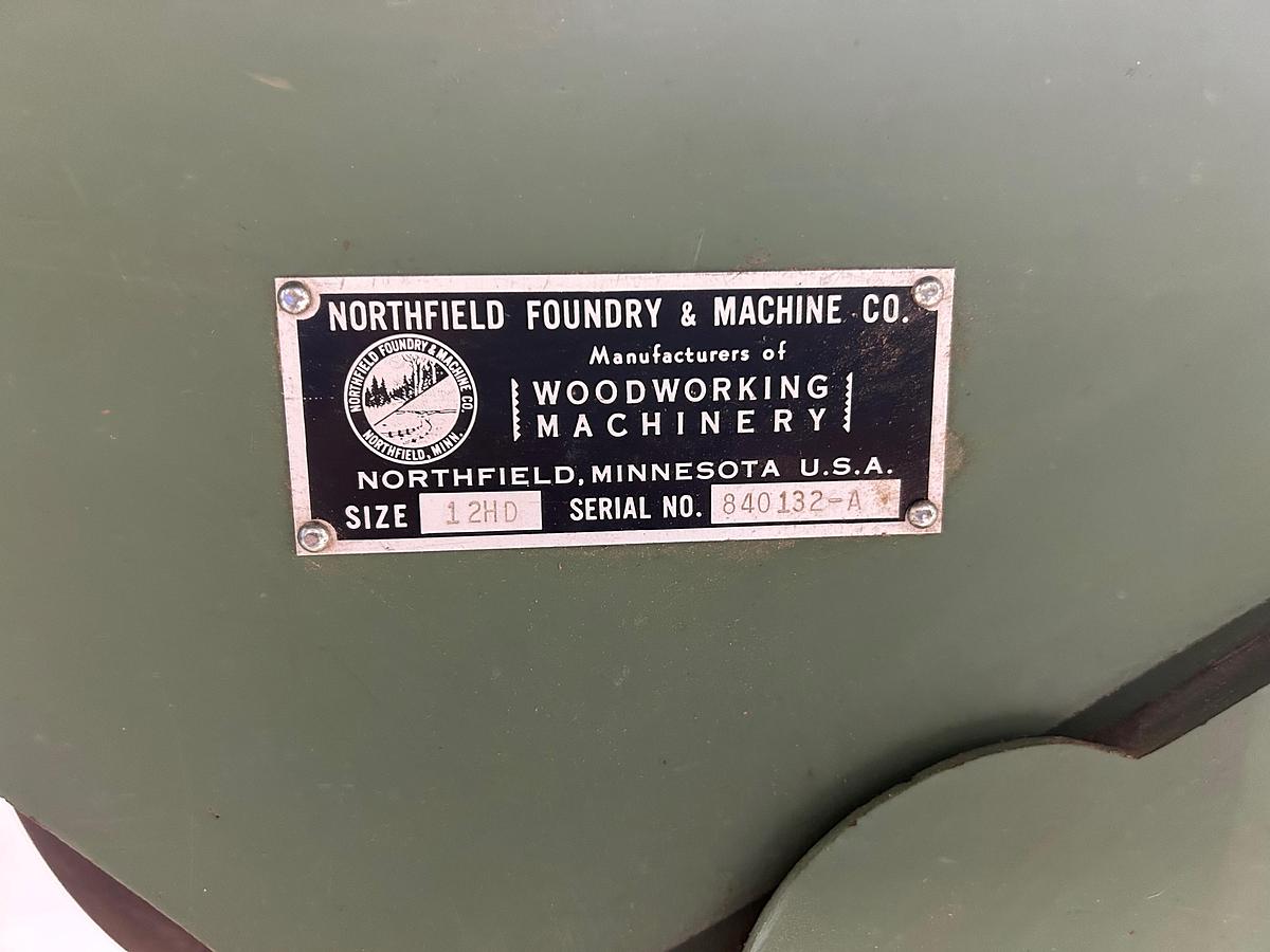 Used 1984 Northfield 12HD jointer