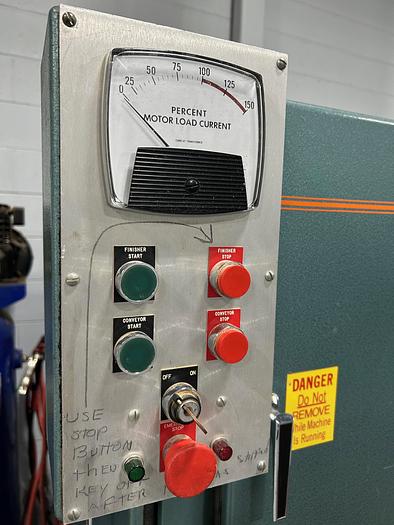 Used Cemco 37" wide belt sander