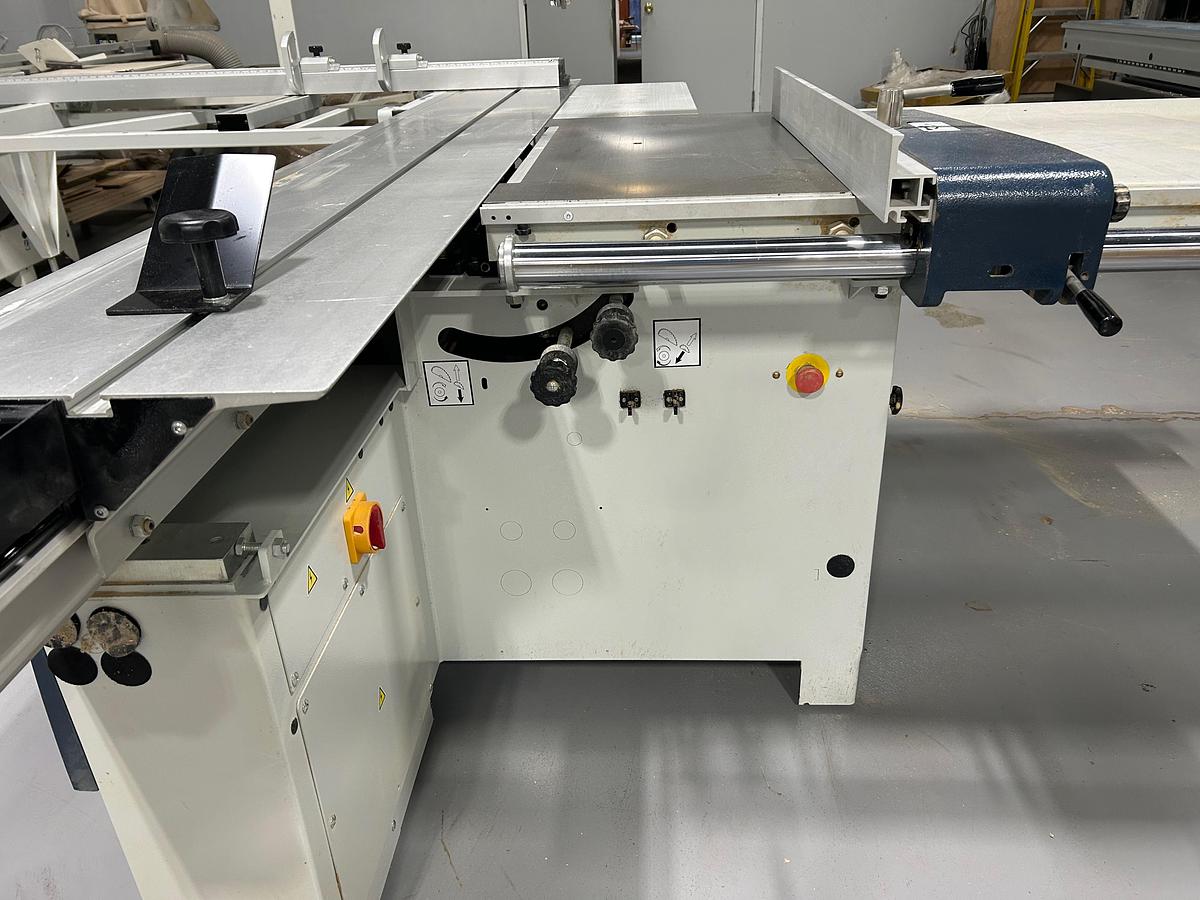 Used Cantek D405-8M sliding table saw