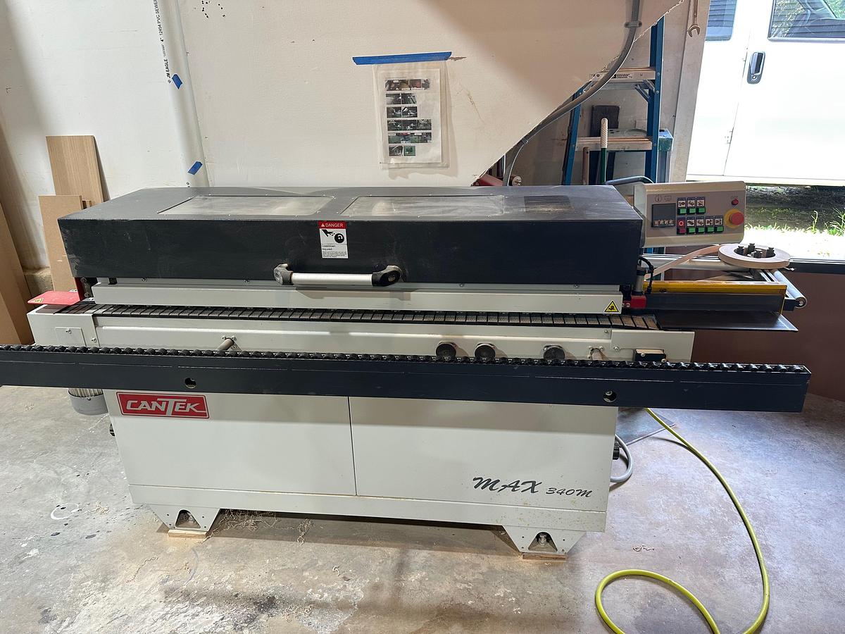 Used Cantek MX340m edgebander