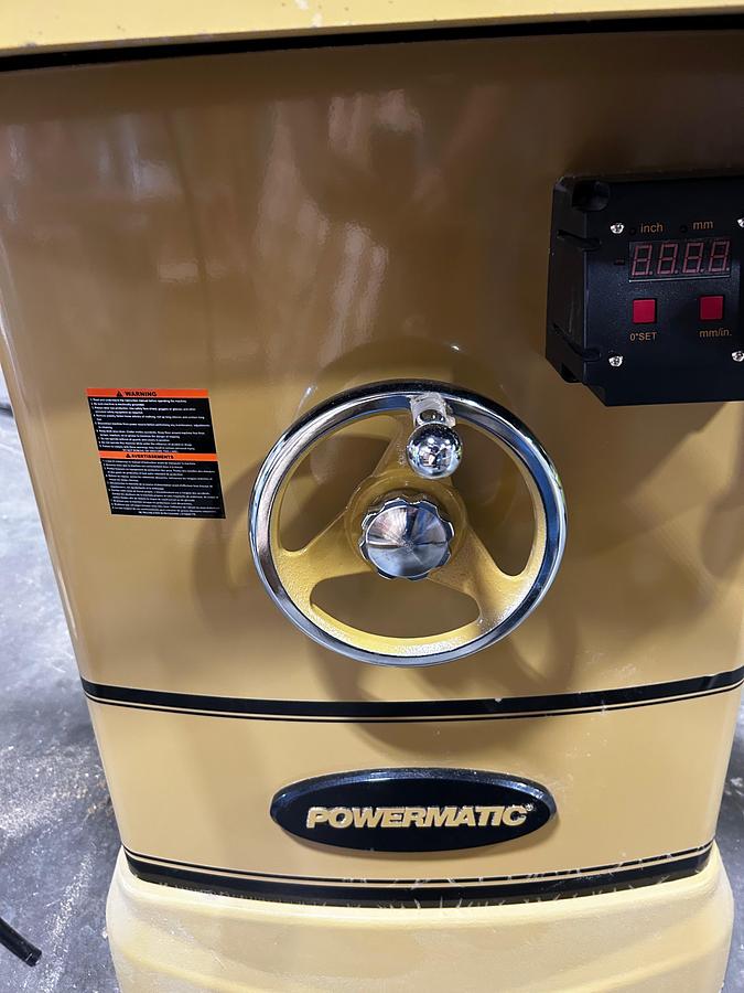 Used Powermatic 2700 shaper