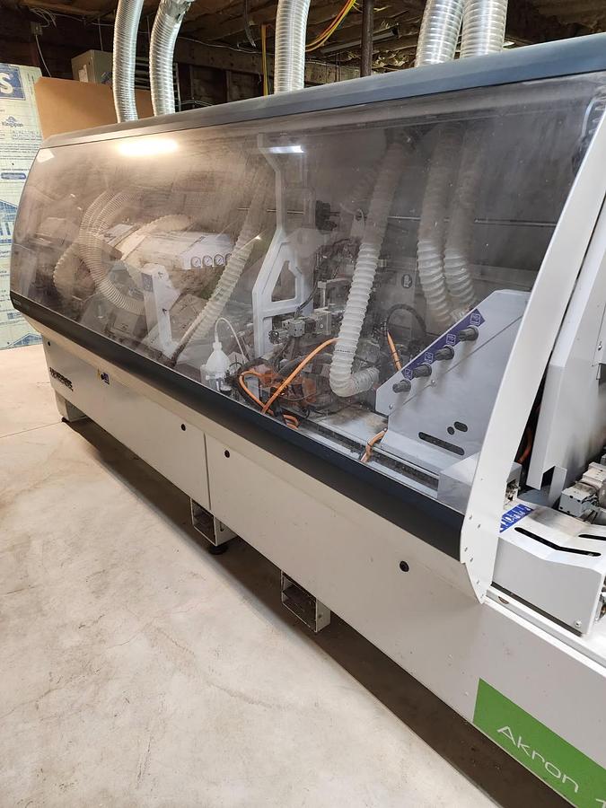 Used Biesse Akron 1440 AFS Edgebander with Zero Edge gluing
