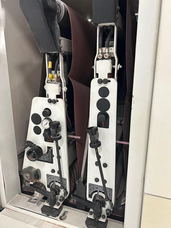 Used 2004 SCMI SCMI Sandya 3S RCS95 37" double head wide belt sander