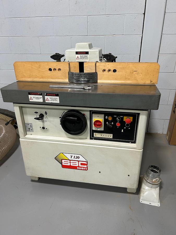Used SAC T-120 shaper