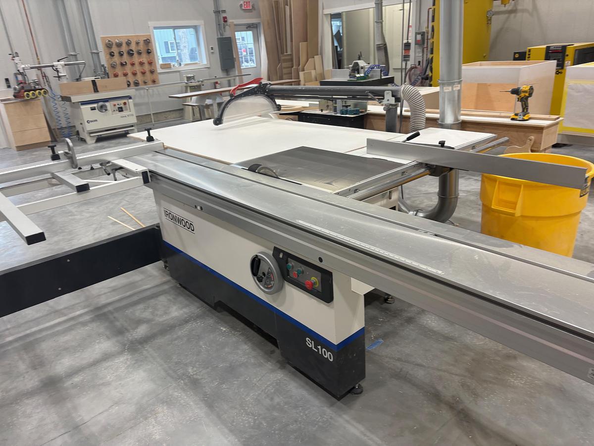 Used Ironwood SL100 10' sliding table saw