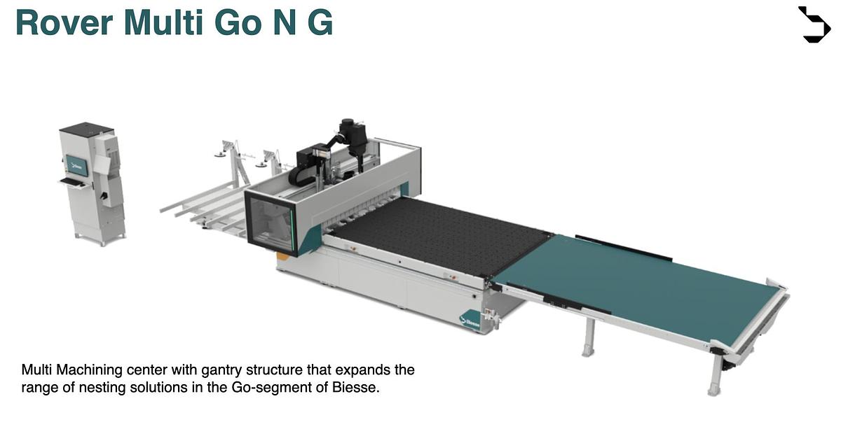 Biesse Rover Multi Go NG  CNC router