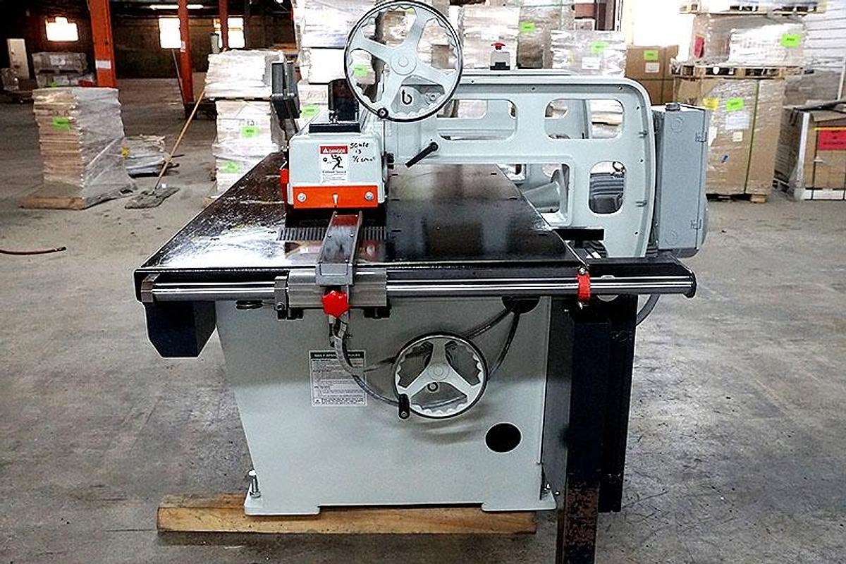 Used 2019 Cantek Cantek R18  18" straight line rip saw