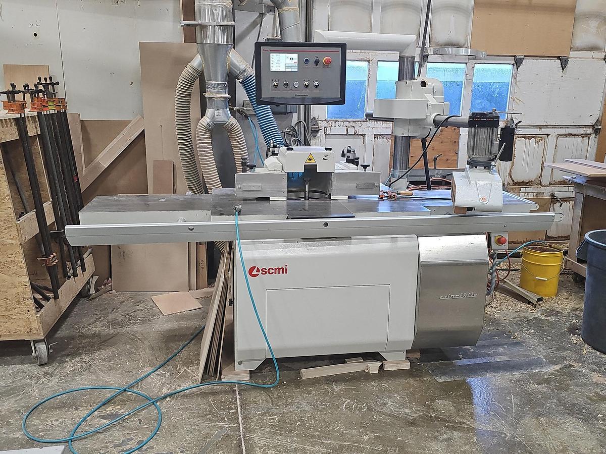 Used SCMI Ti5 5 axis CNC spindle shaper