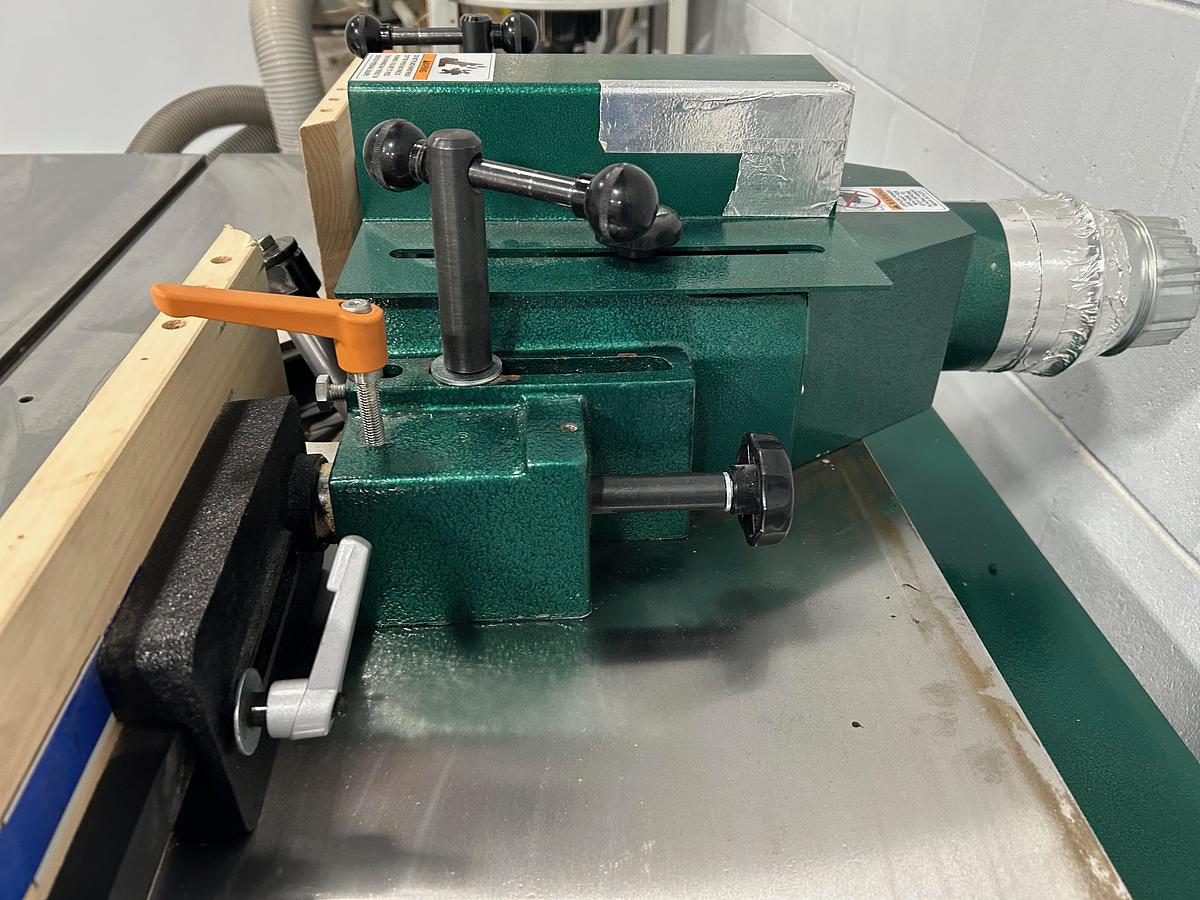 Used 2024 Grizzly G-O6080X Extreme series tilting spindle shaper