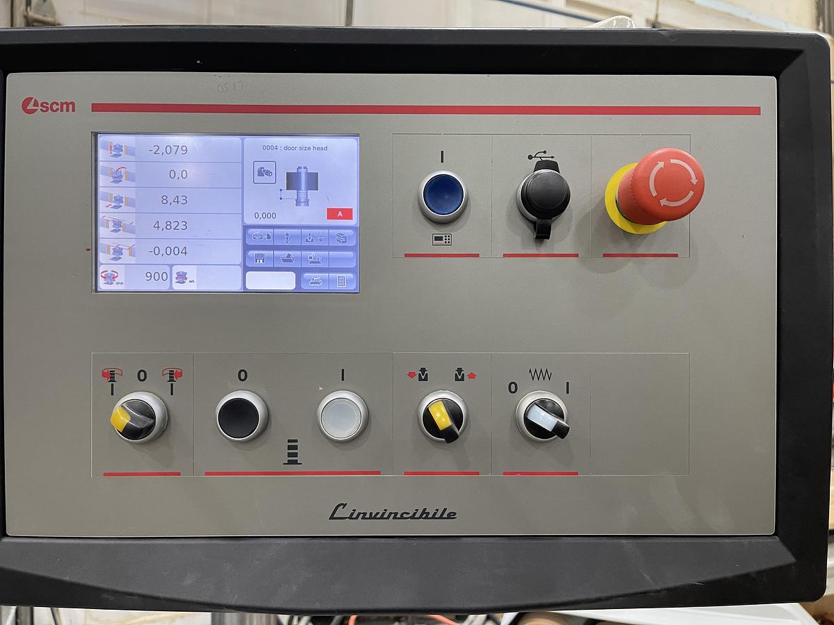 Used SCMI Ti5 5 axis CNC spindle shaper