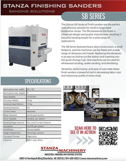 Stanza Brush Sanders