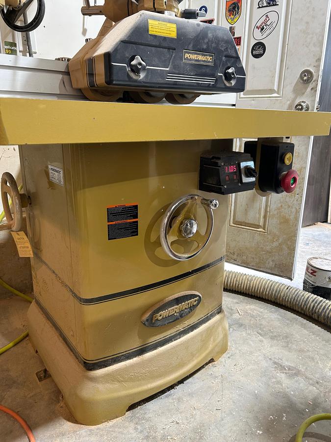 Used Powermatic 2700 shaper
