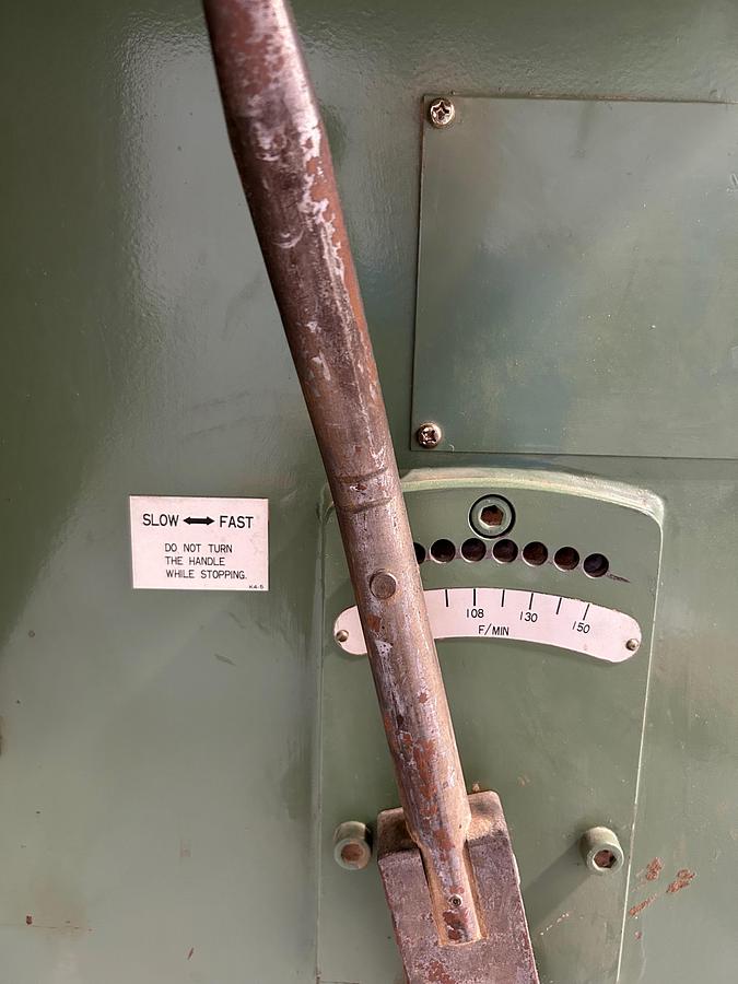 Used IMC Straight line rip saw