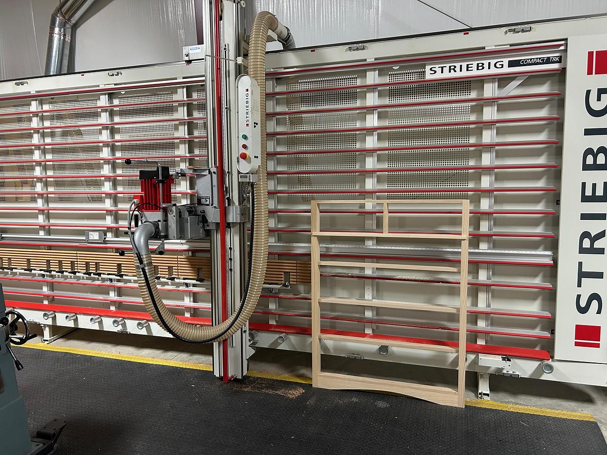 Used Striebig Compact Plus TRK Vertical panel saw