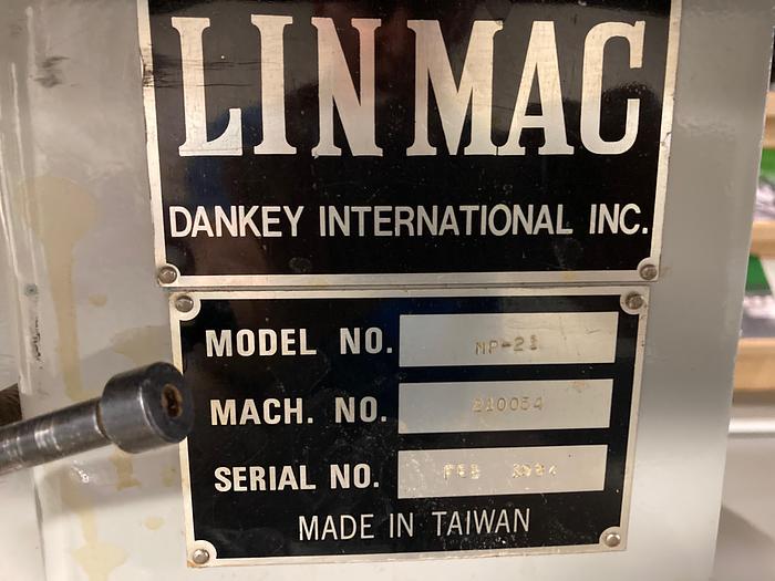Used Linmac MP21 Tilting spindle shaper