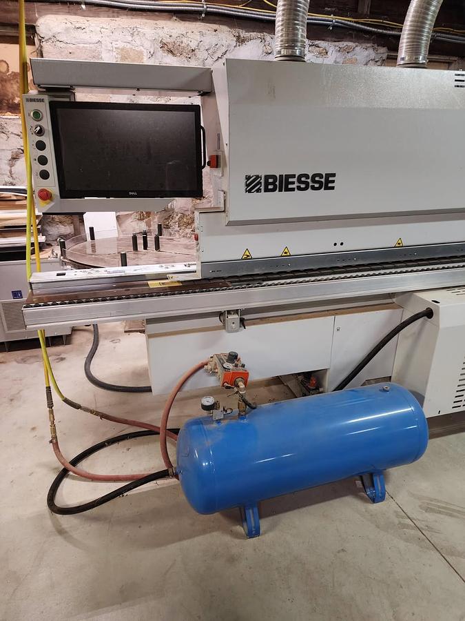 Used Biesse Akron 1440 AFS Edgebander with Zero Edge gluing