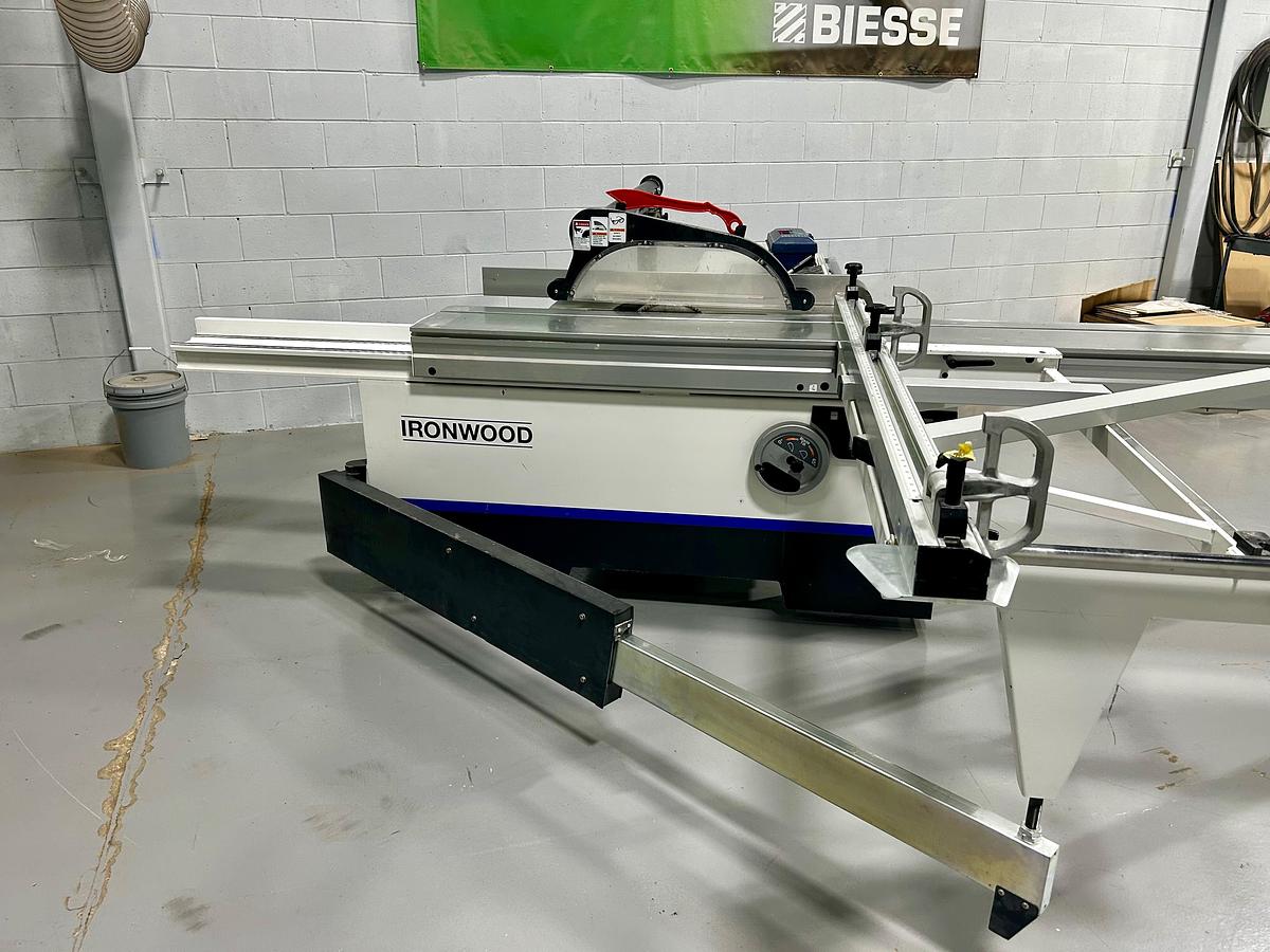 Used Ironwood SL100 10' sliding table saw