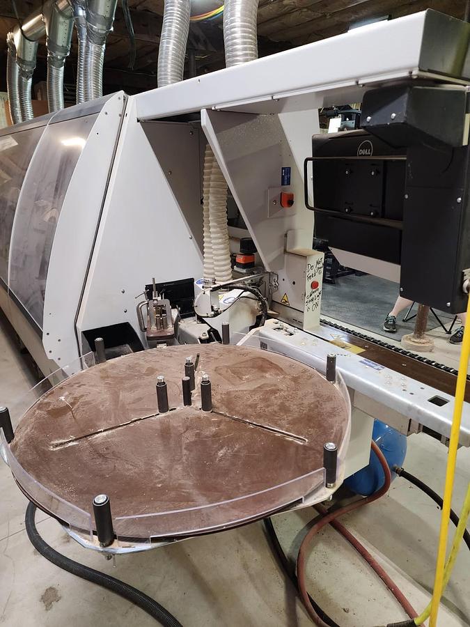 Used Biesse Akron 1440 AFS Edgebander with Zero Edge gluing