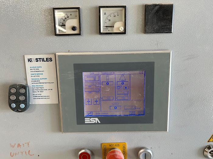 Used 2013 Butfering  Butfering SWT225  53" double head wide belt sander with segmented platen