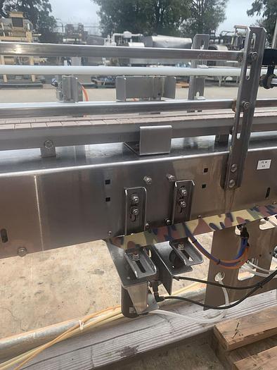 Used Filler, Auger, Nalbach, Mdl NAF-1000, S/st, 1-Head, Conveyor #S744326