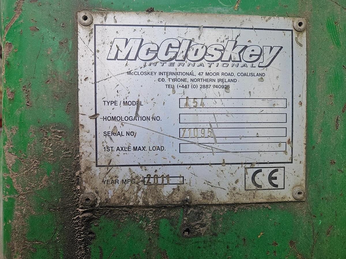 Used 2011 McCloskey I 54