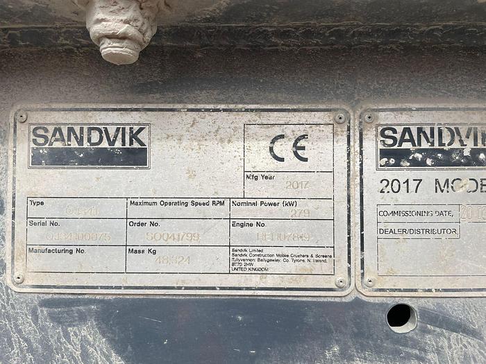 Used 2017 Sandvik QJ 341