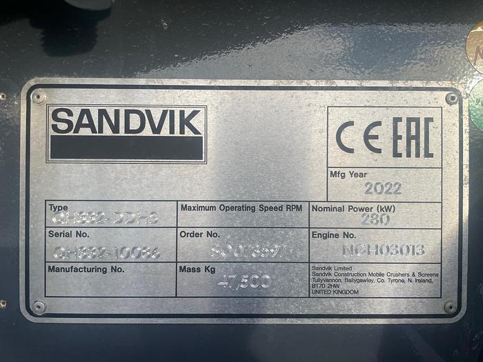 Used 2014 Sandvik QJ 241