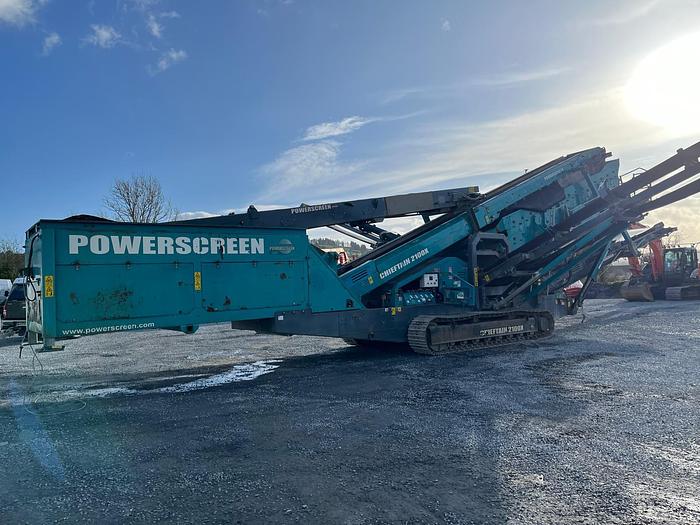 Used Powerscreen Chieftain 2100 3 deck