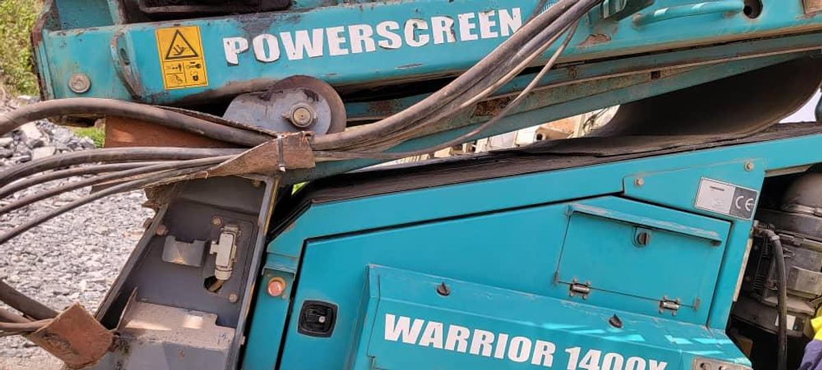 Used 2016 Powerscreen Warrior 1400