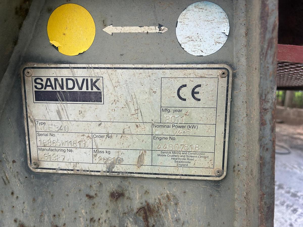 Used 2011 Sandvik QE 340
