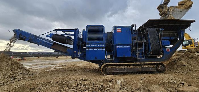 Used 2008 Terex Pegson Metrotrak 900 x 600