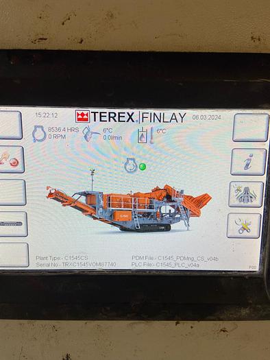 Used 2018 Terex Finlay C1545 Cone Crusher