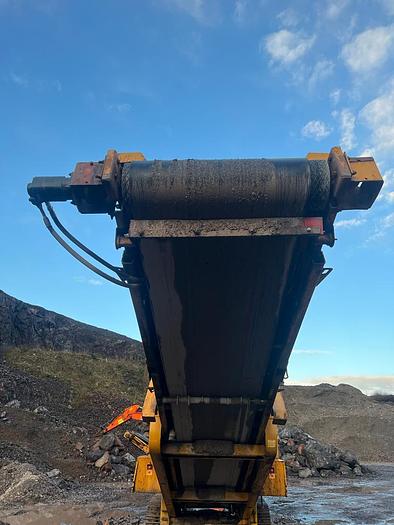 Used Extec C12+ tracked jaw crusher