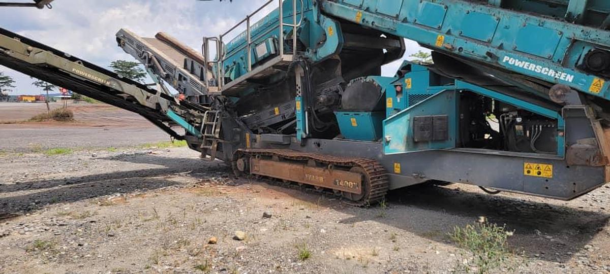 Used 2016 Powerscreen Warrior 1400
