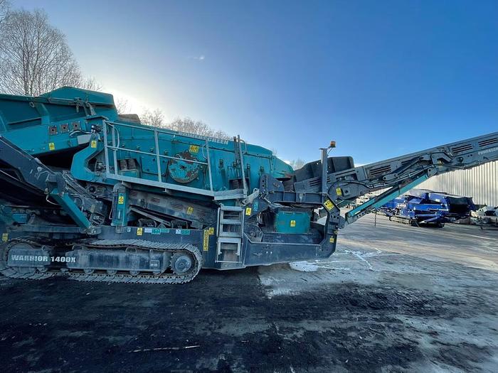Used 2015 Powerscreen Warrior 1400X