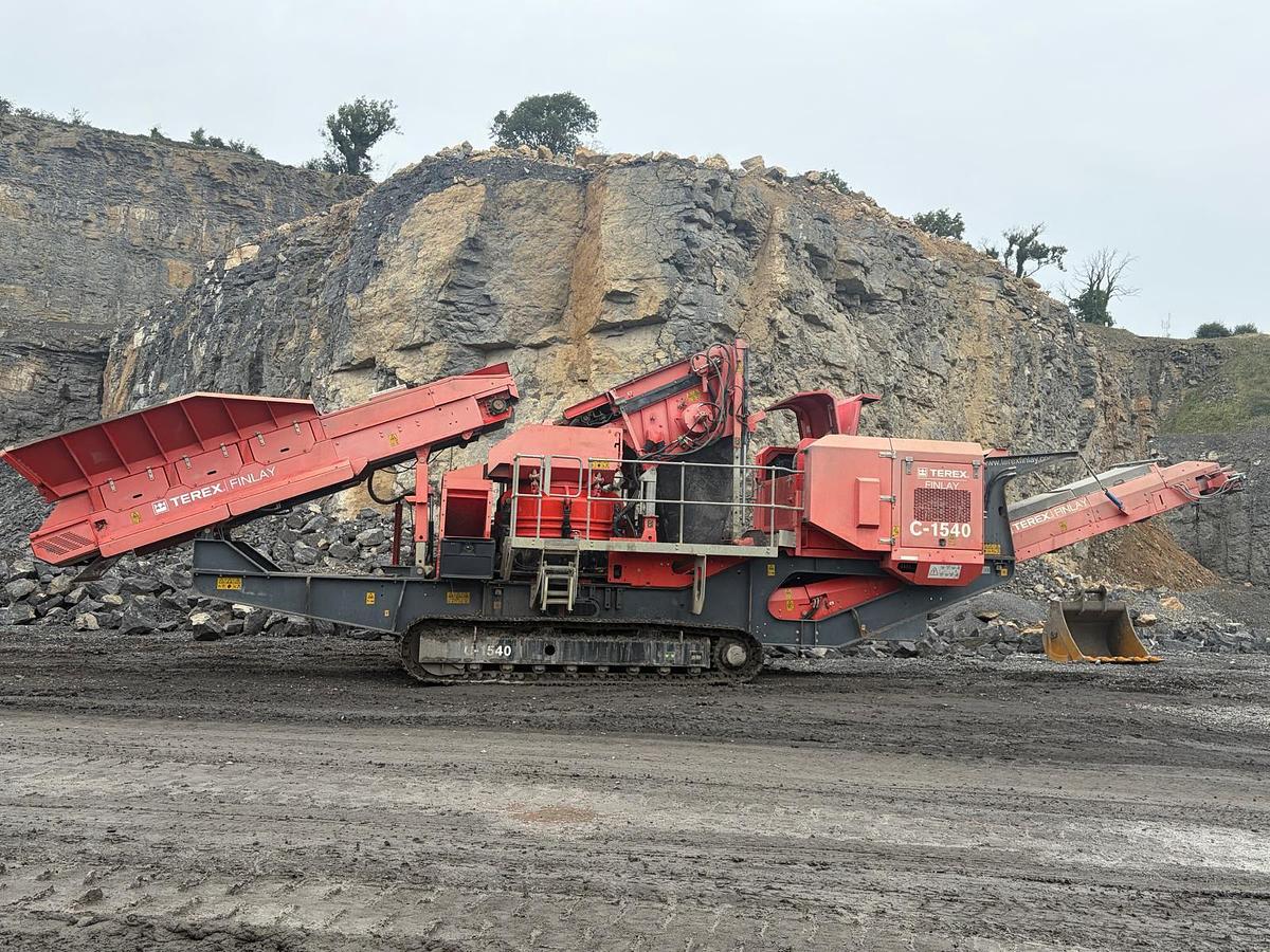 Used 2019 Terex Finlay C 1540 cone crusher