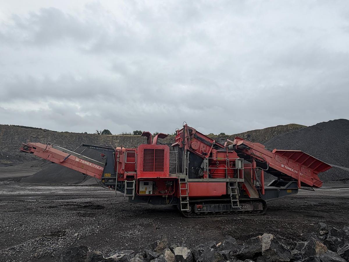 Used 2019 Terex Finlay C 1540 cone crusher