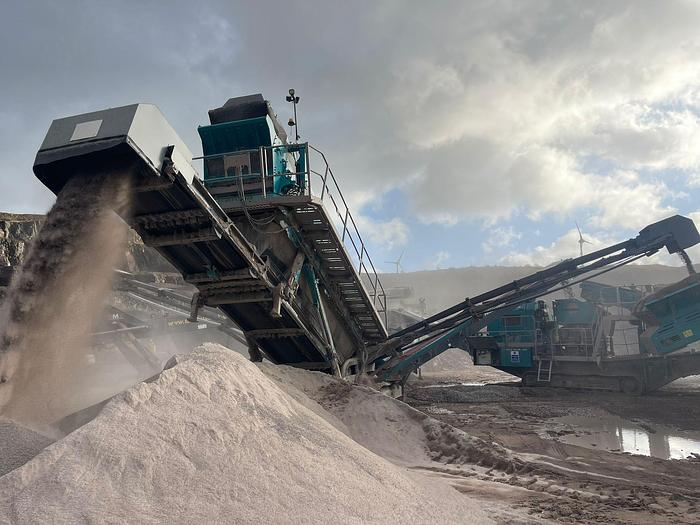 Used 2018 Powerscreen 2200 3 Deck Screen 