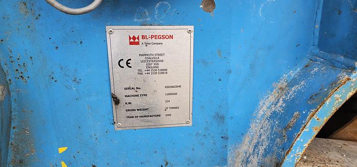 Used 2006 Terex Pegson Premiertrack 1100 x 650