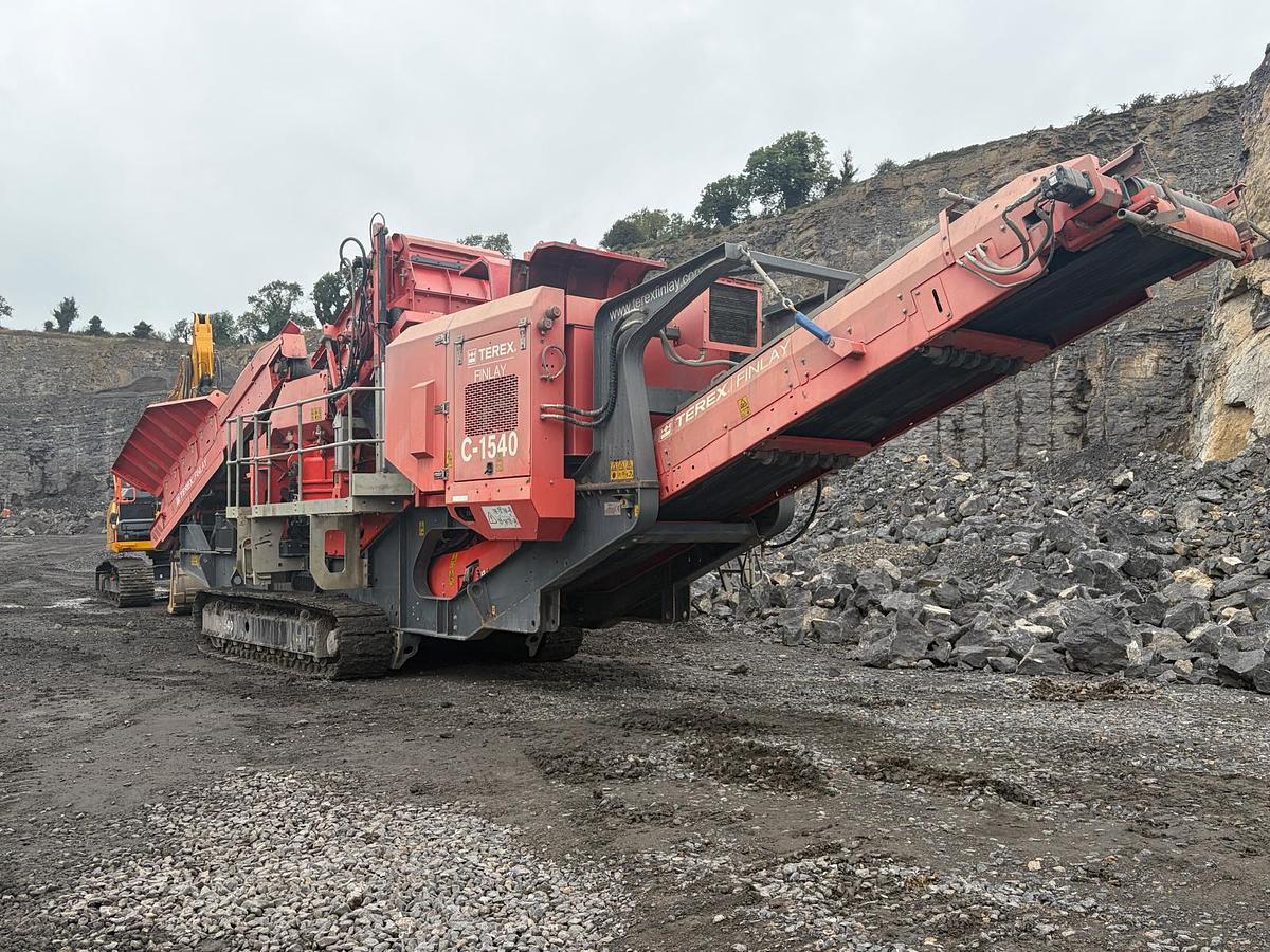 Used 2019 Terex Finlay C 1540 cone crusher