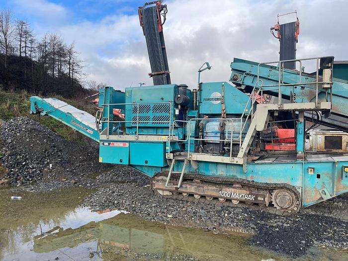 Used 2013 Powerscreen Maxtrack 1000
