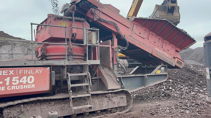 Used 2013 Terex Finlay C 1540 cone crusher