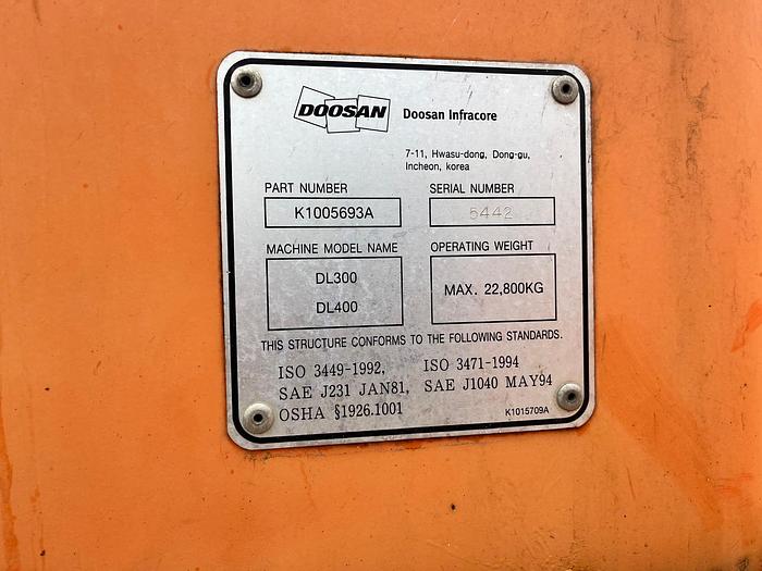 Used 2007 Doosan DL 400
