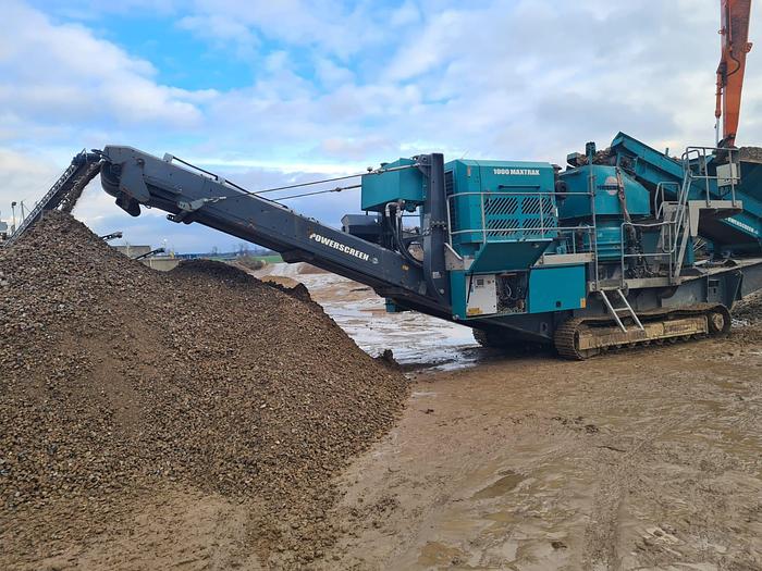 Used Terex Powerscreen Maxtrack 1000