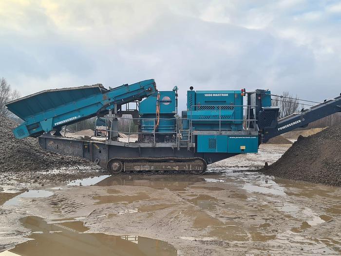 Used Terex Powerscreen Maxtrack 1000
