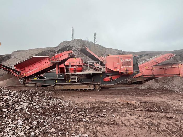 Used 2013 Terex Finlay C 1540 cone crusher
