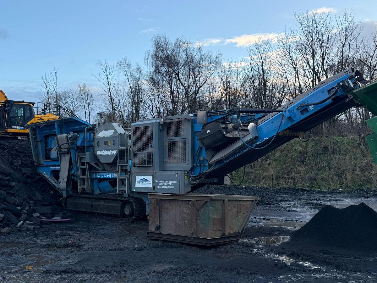 Used McCloskey J45 Jaw Crusher 
