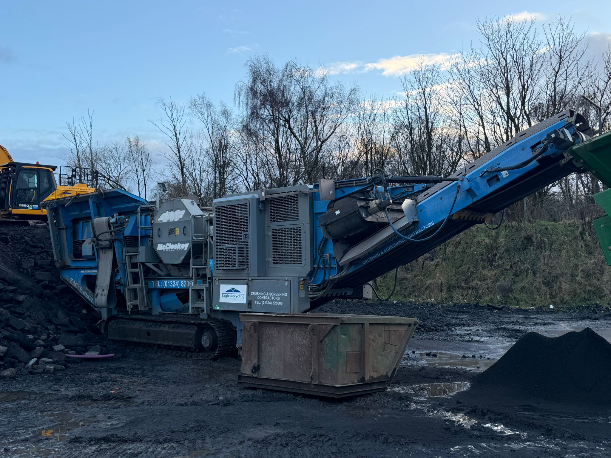 Used McCloskey J45 Jaw Crusher 
